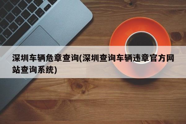 深圳车辆危章查询(深圳查询车辆违章官方网站查询系统)