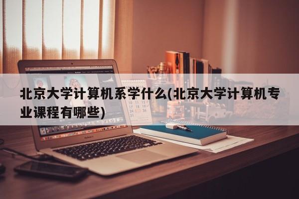 北京大学计算机系学什么(北京大学计算机专业课程有哪些)